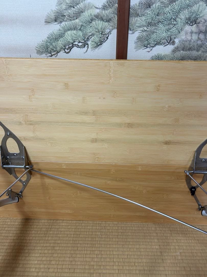 【美品】スノーピーク ワンアクション テーブル ロング 竹 LV-015T