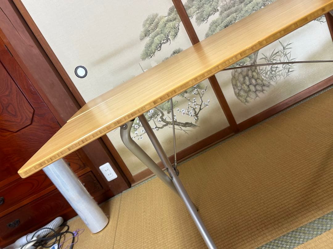 【美品】スノーピーク ワンアクション テーブル ロング 竹 LV-015T