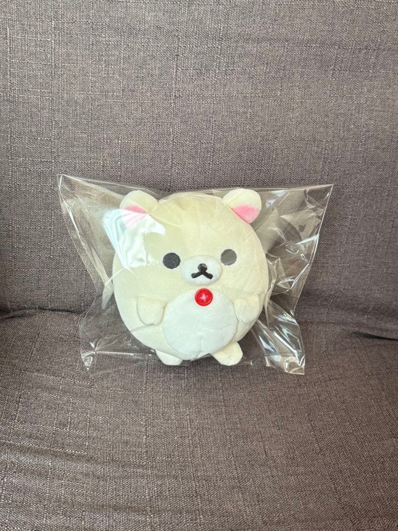 タグ付　サンエックス　コリラックマ　まんまるもーちもちぬいぐるみ　S リラックマ