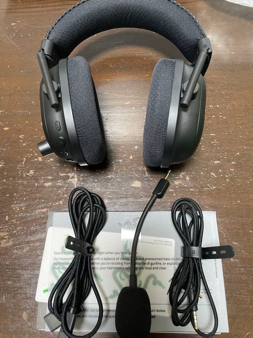 Razer BlackShark V2 Pro ゲーミングヘッドセットusb欠品