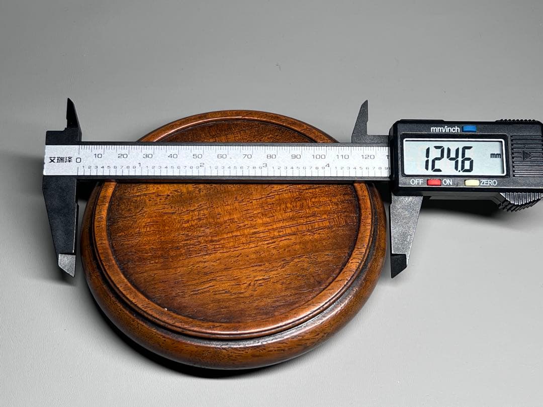 唐木花台一対　天然木　炉座　香炉台　花台　飾り台　盆栽台　黄花梨　古美術　木座