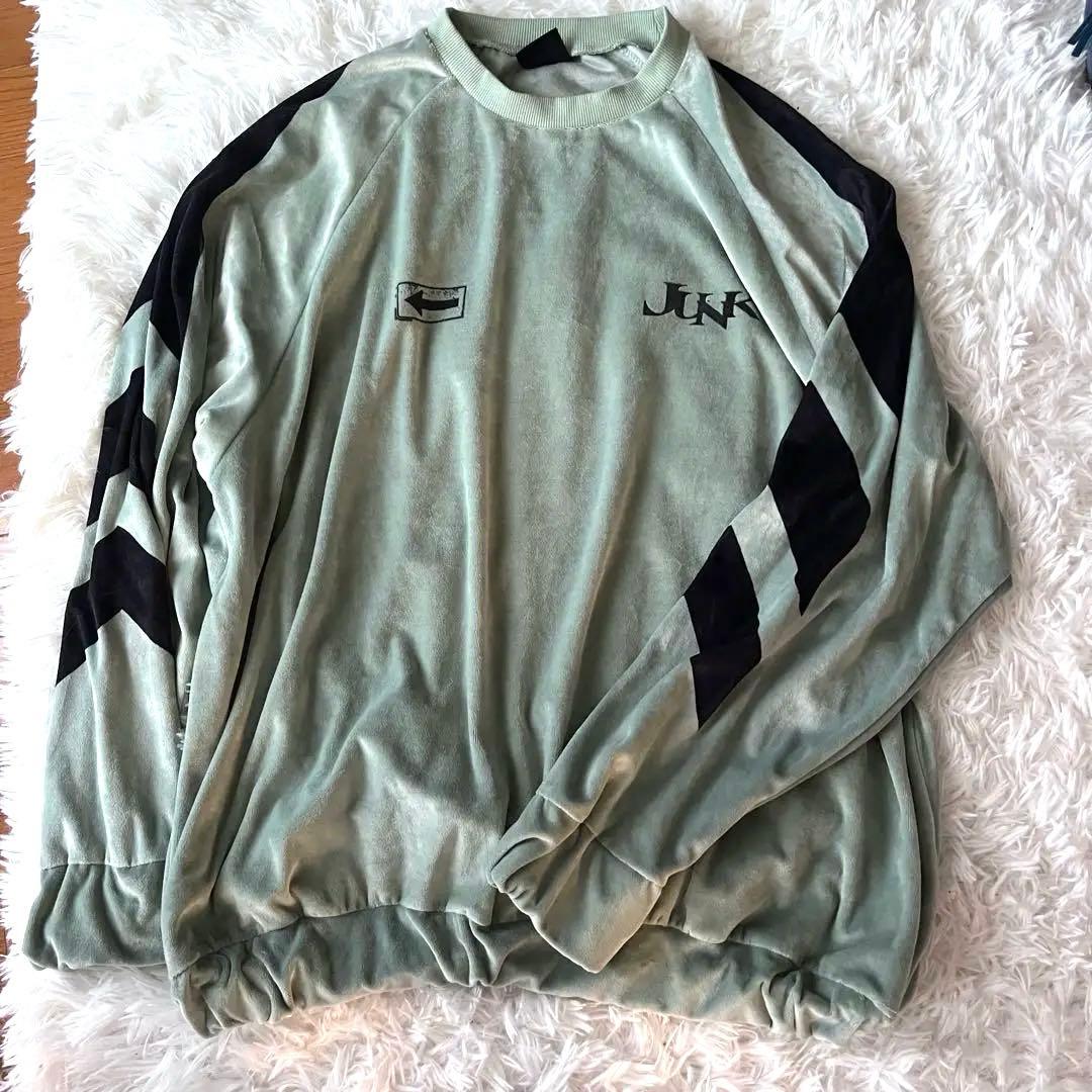 【Lサイズ】米津玄師 2025 TOUR JUNKグッズ ベロアプルオーバー