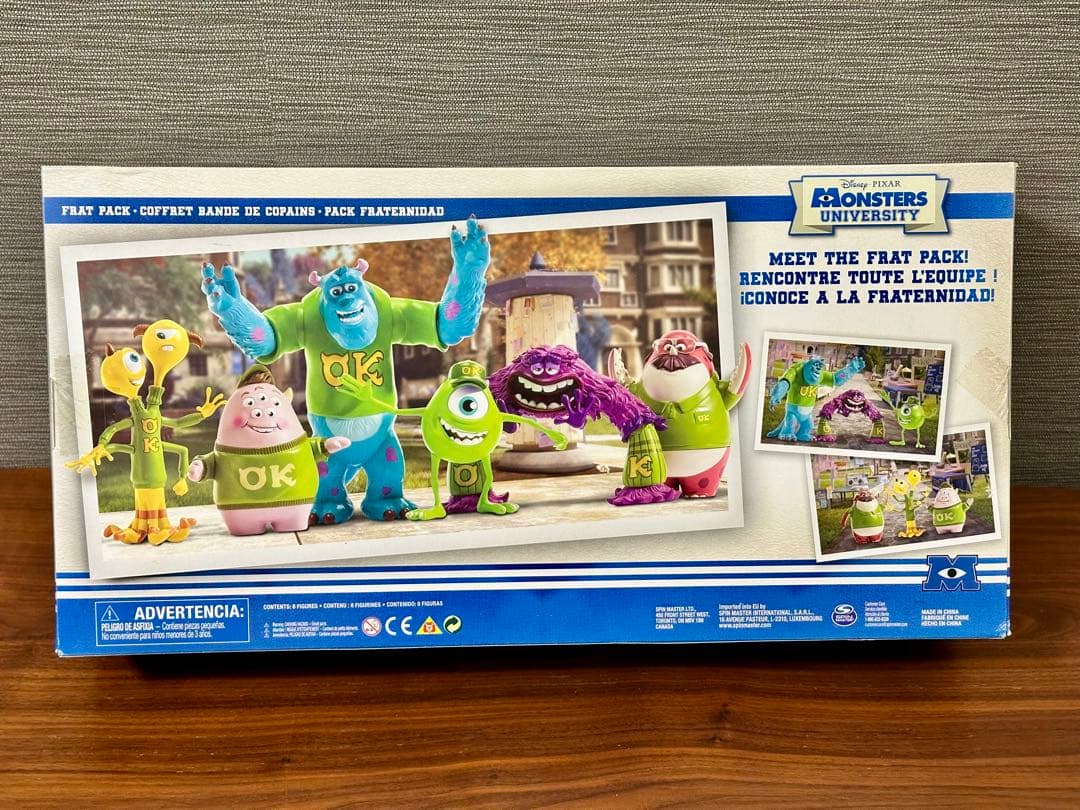 モンスターズユニバーシティ OK フィギュアセット