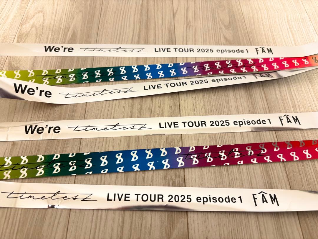 【即日発送・美品】FAM ペンライト We're timelesz 銀テ付き