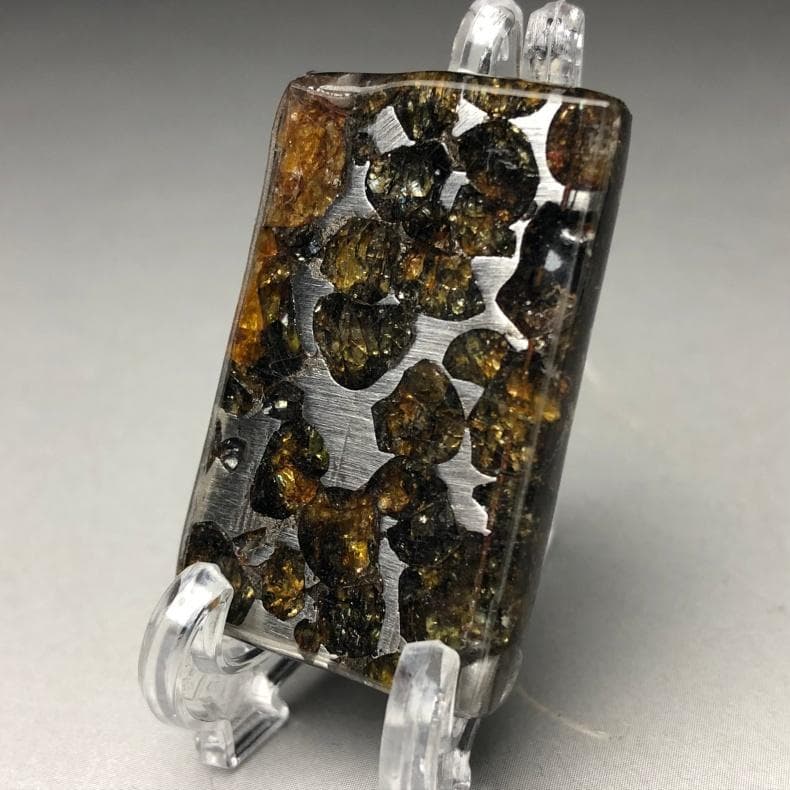 ヤ*ん様 パラサイト隕石 隕石　石鉄隕石　セリコ隕石 重さ約13ｇ　共箱