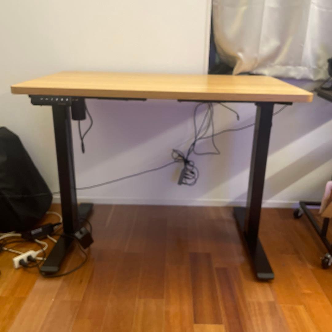 【直接引取以外でも値引きあり】FLEXSPOt昇降式パソコンデスク