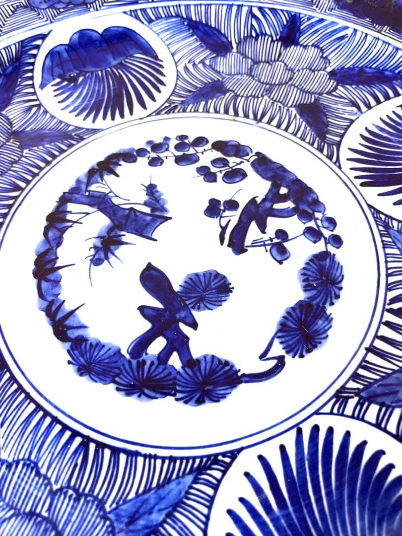 K76 古伊万里 大皿 アンティーク