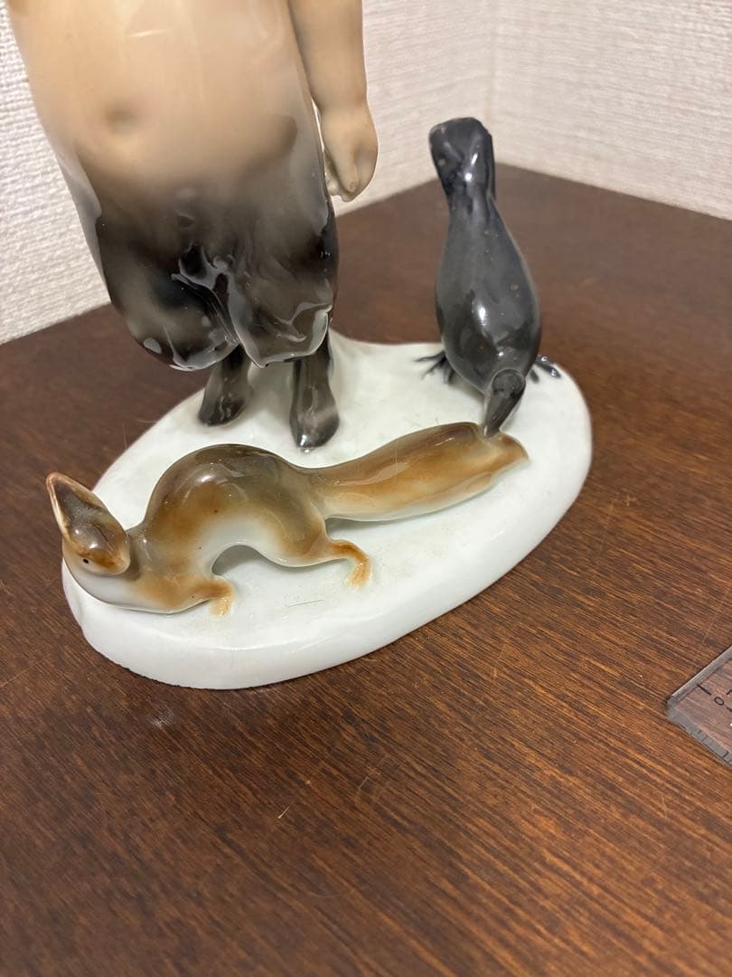 ビンテージ 40s デビル　悪魔　サティロス　牧神　妖精　置物　レトロ　内藤ルネ