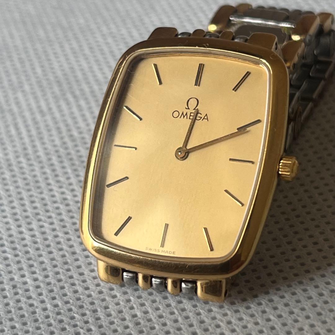 稼動✨美品✨OMEGA オメガ スクエアフェイス 時計 Ref.1451/438