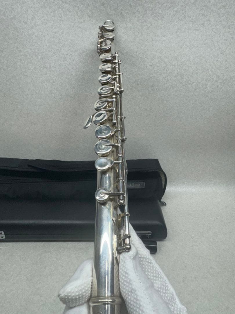 Pearl パールフルート PF-525 Eメカ リップ銀製 ケース付