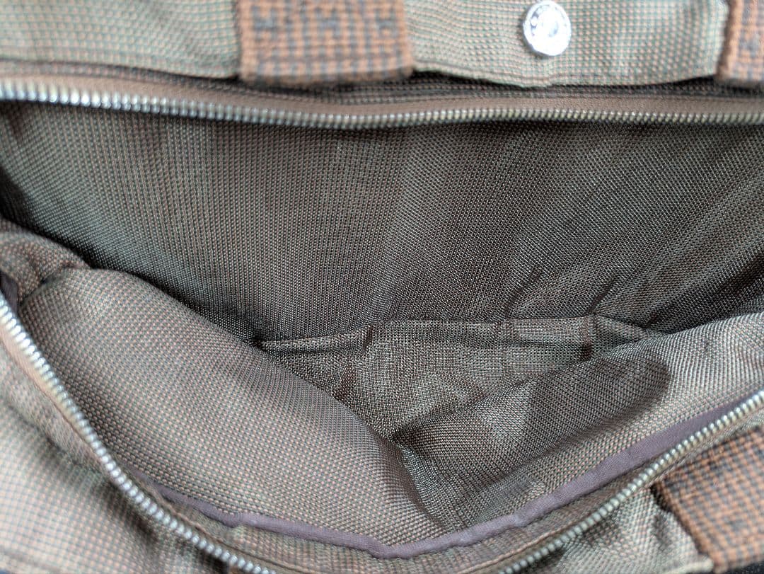 HERMES エールライン キャリーケース スーツケース ブラウン