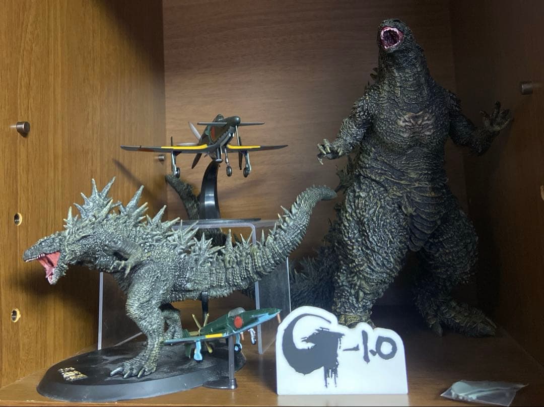 一番くじ ゴジラ B賞呉爾羅(2023)ゴジラ -1.0 A賞　震電以外は箱アリ