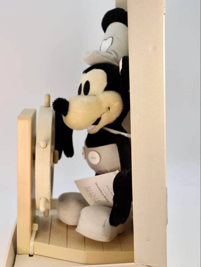 Steamboat Willie ミッキーマウス STEIFFぬいぐるみ