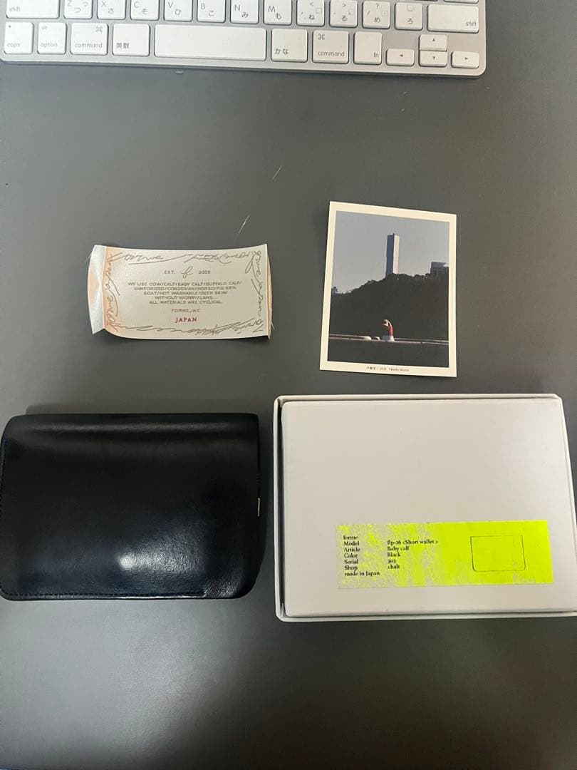 forme 折り畳み財布　babycalf