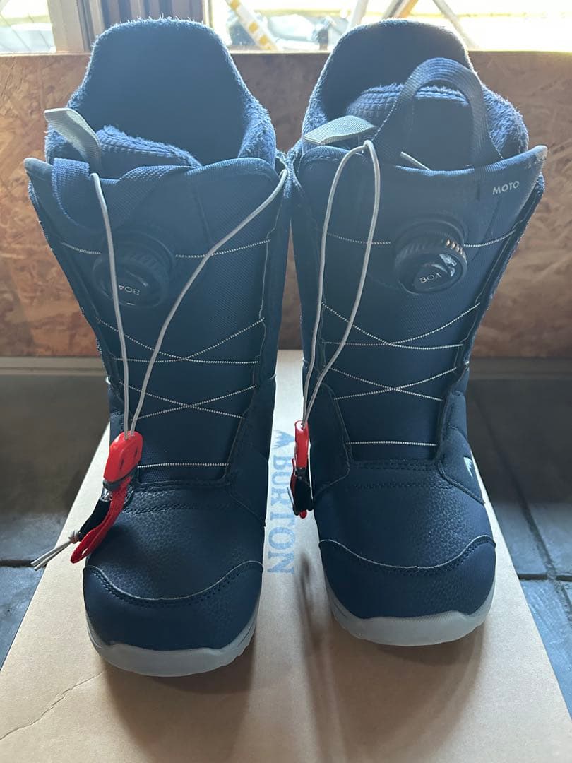 Burton Moto Wide BOA スノーボードブーツ BLUE 25.5