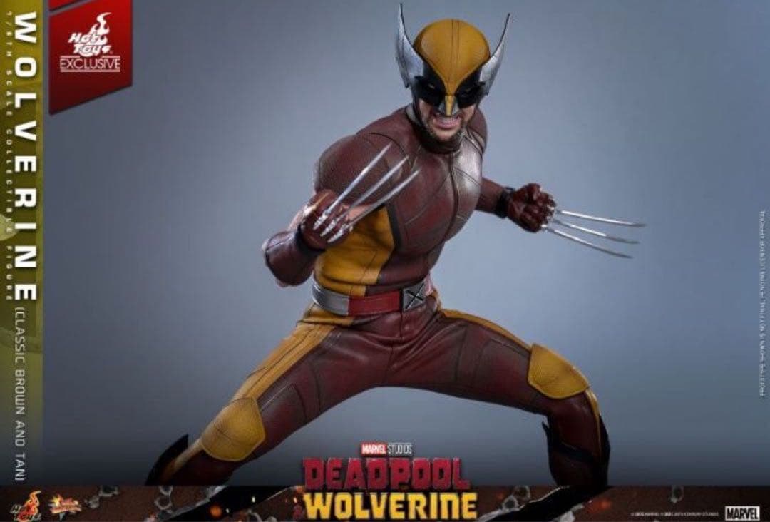 ホットトイズ MMS831 ウルヴァリン（ブラウンスーツ） Wolverine