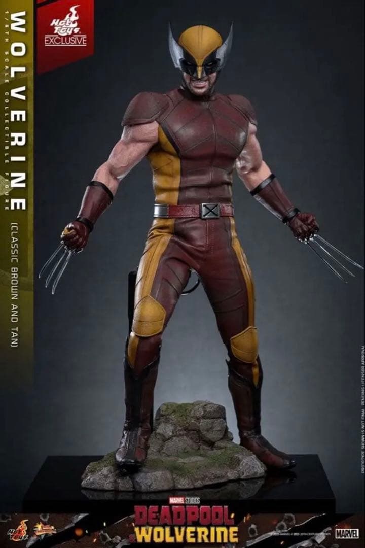 ホットトイズ MMS831 ウルヴァリン（ブラウンスーツ） Wolverine