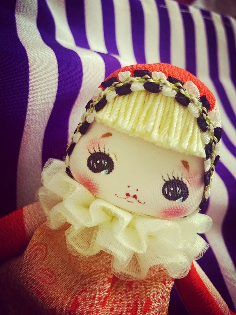 ももです。つきもとつきこの文化人形