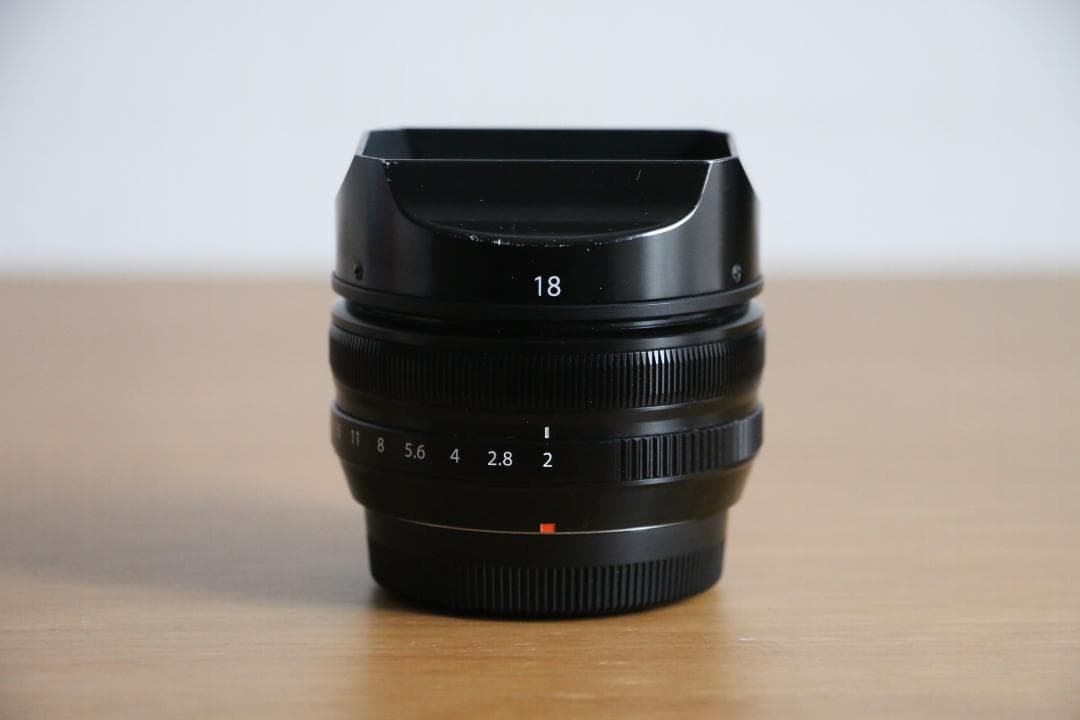 FUJIFILM フジノン　XF 18mm F2 R 単焦点レンズ