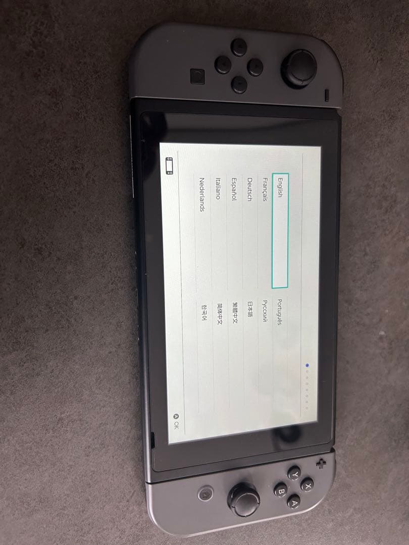 Nintendo switch グレー