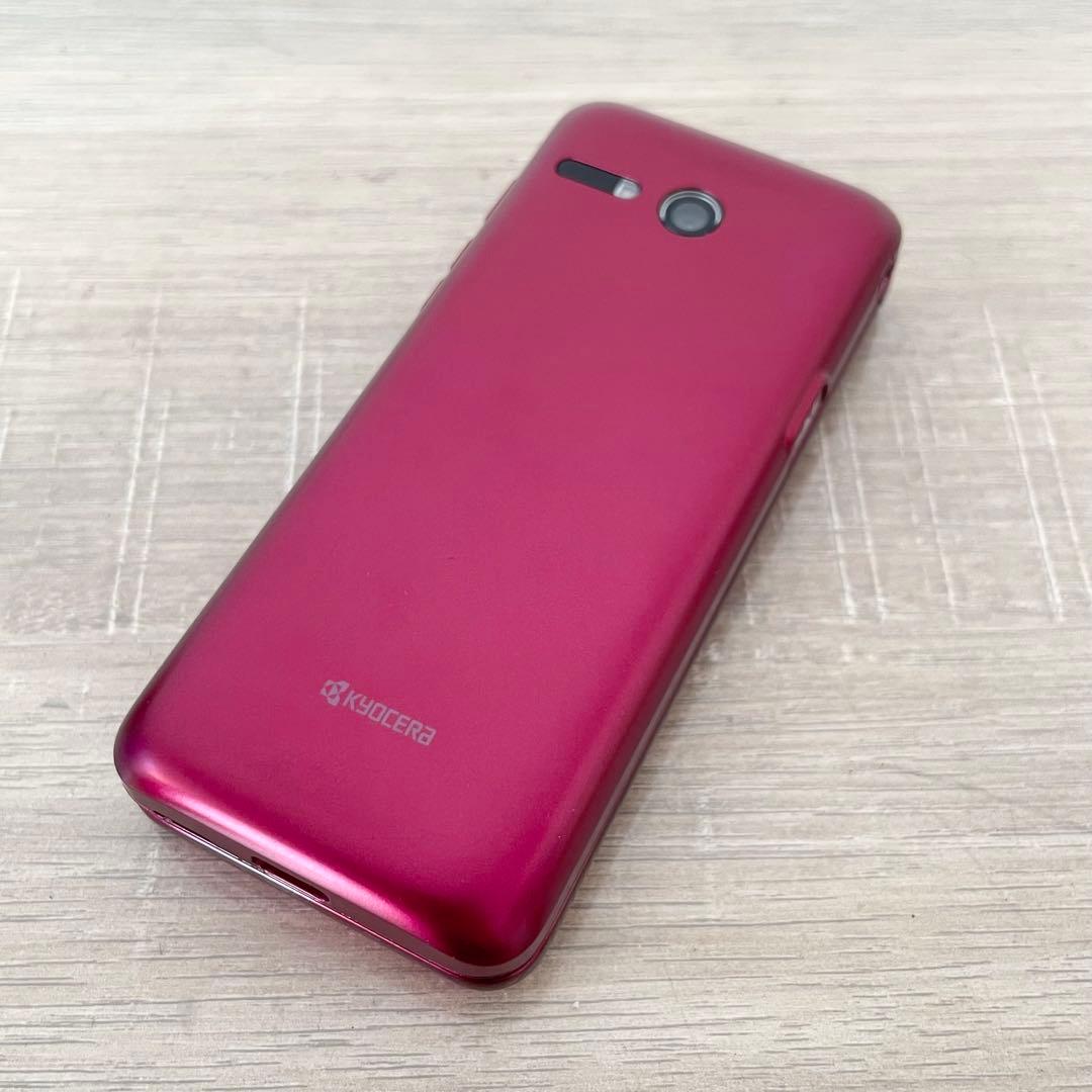 ★良品★ au かんたんケータイKYF43 SIMフリー　京セラ