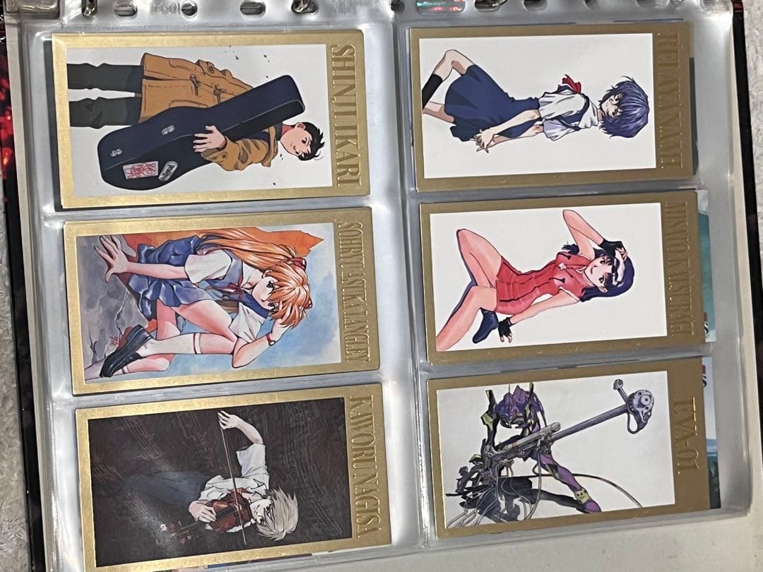 エヴァンゲリオン カードダスマスターズワイド⭐︎専用バインダー付き