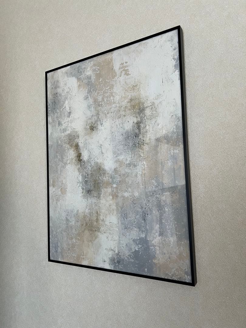 原画/額装済み/和風/禅/絵画/アート/抽象画/ニュアンス/モダン/海外/金運/