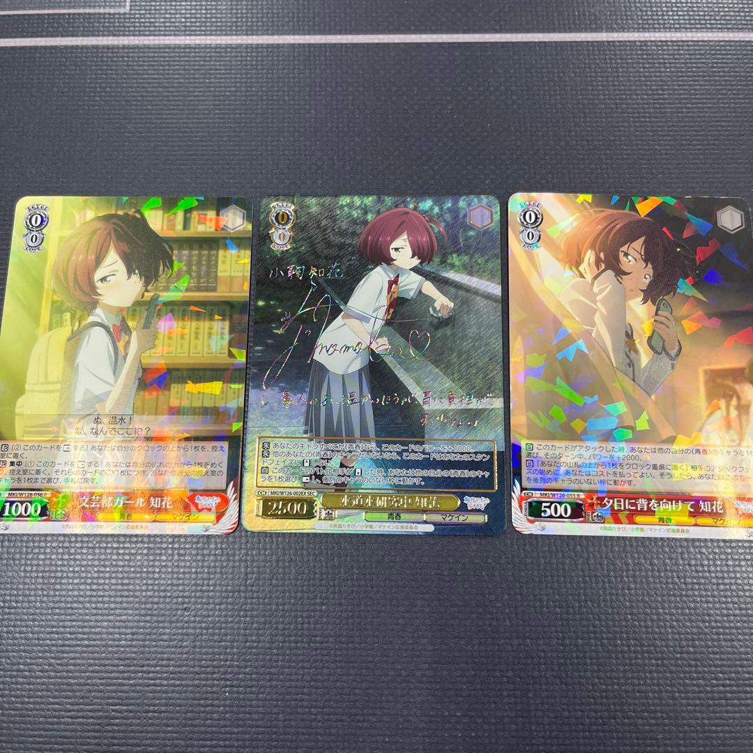 ジ*中様 ヴァイス　負けヒロインが多すぎる 水道水研究中 知花 SEC サイン