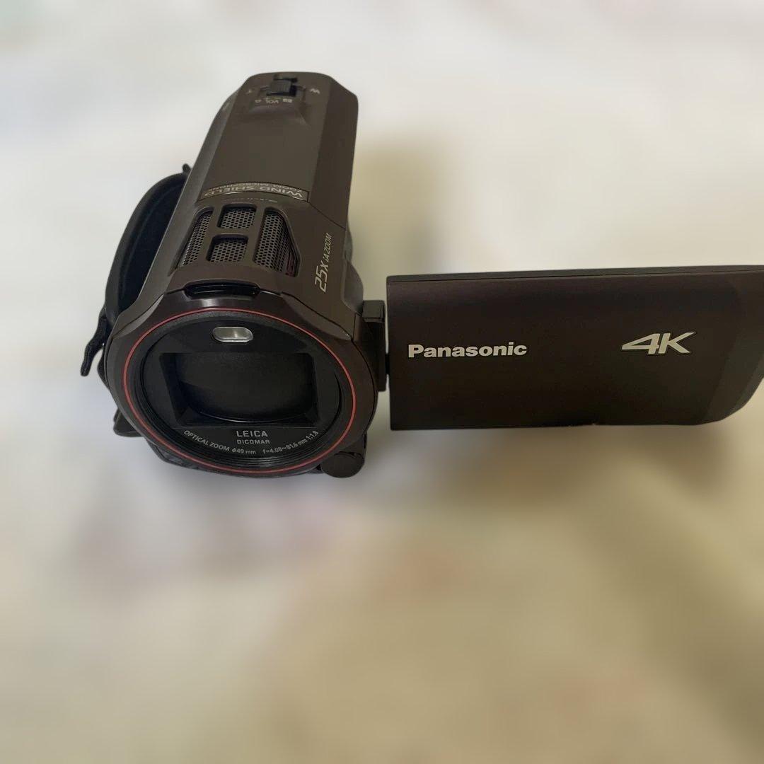 【未使用品】Panasonic 4Kビデオカメラ HC-VX992M-Tブラウン