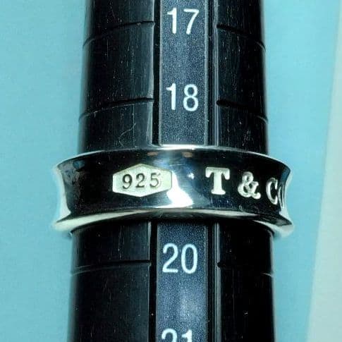 ティファニーナローリング　19号 新品仕上げ　無傷未使用に近い