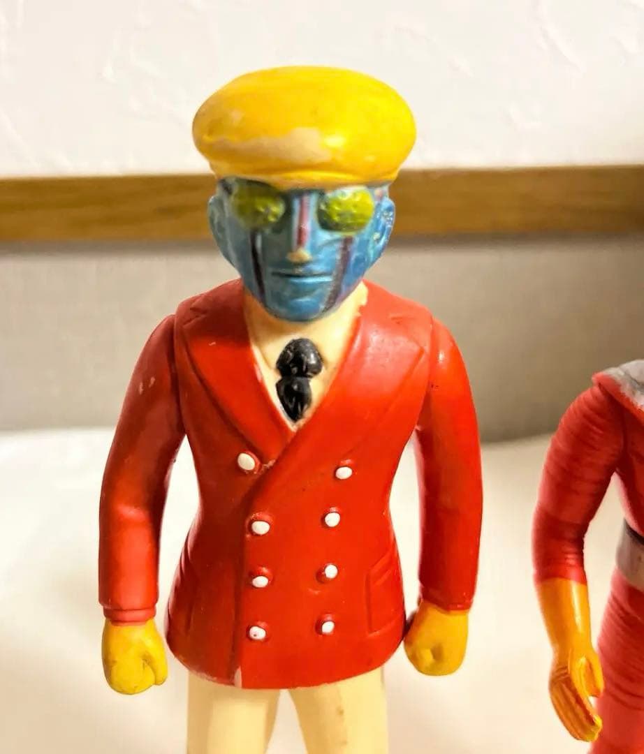 ⚠️レア　当時物　ロボット刑事K ミドルサイズ　ソフビ　旧バンダイ　ポピー