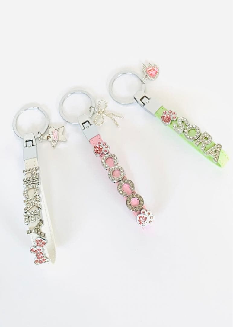 1/2限定価格❣️ドック キャット オーダー ペット ネーム キーホルダー