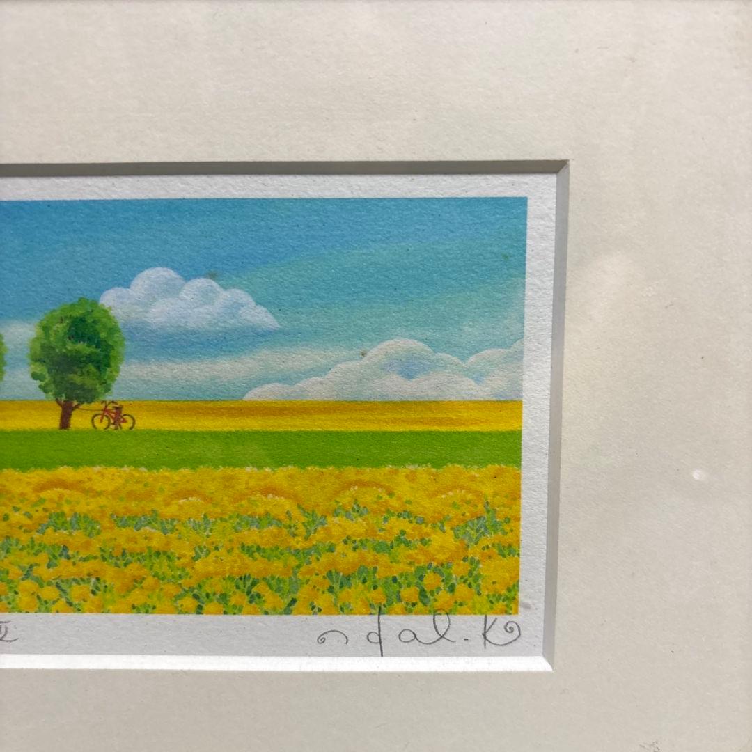 くりのきはるみ　ジクレー　額装