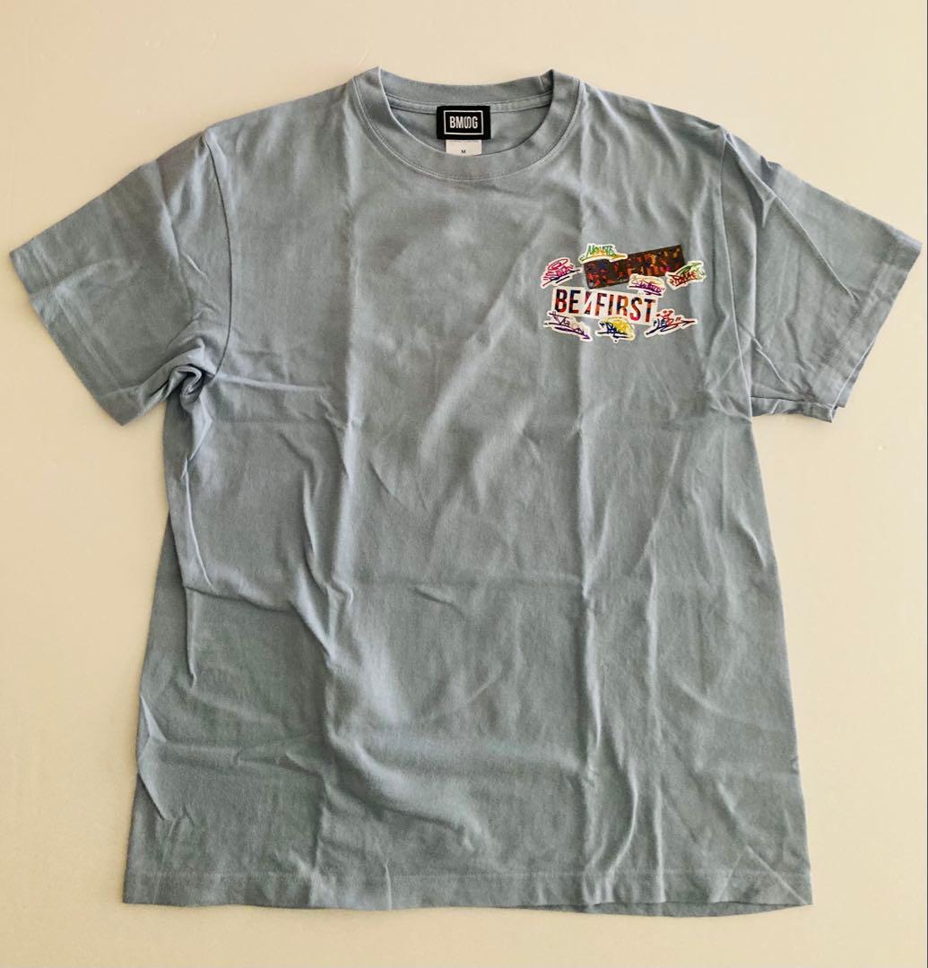 BE:FIRST BoomBoomBack BBB Tシャツ　アシッドブルー　M
