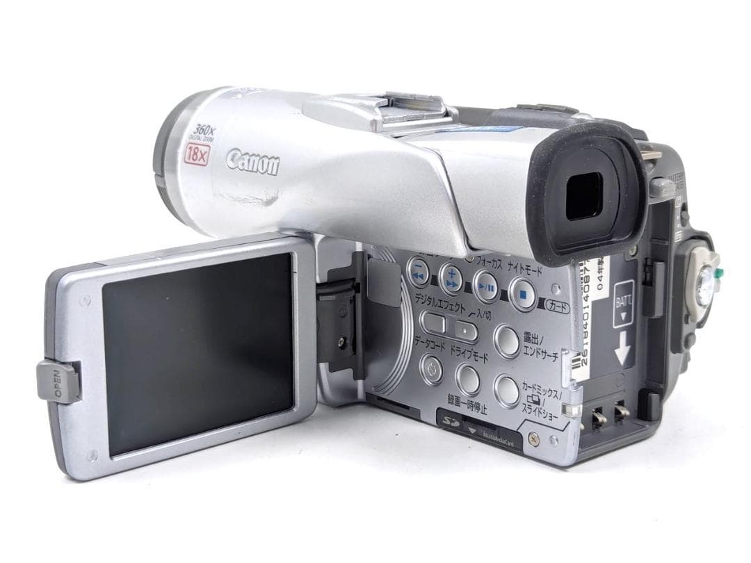 miniDVのダビングに！ Canon ビデオカメラ DM-FV M100