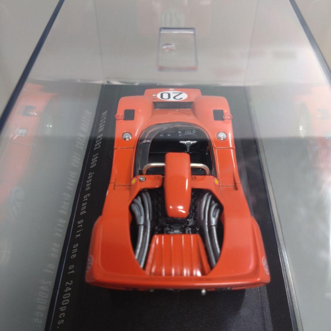 【美品】1/43 エブロ ニッサン 1969 予選pole / 決勝2nd