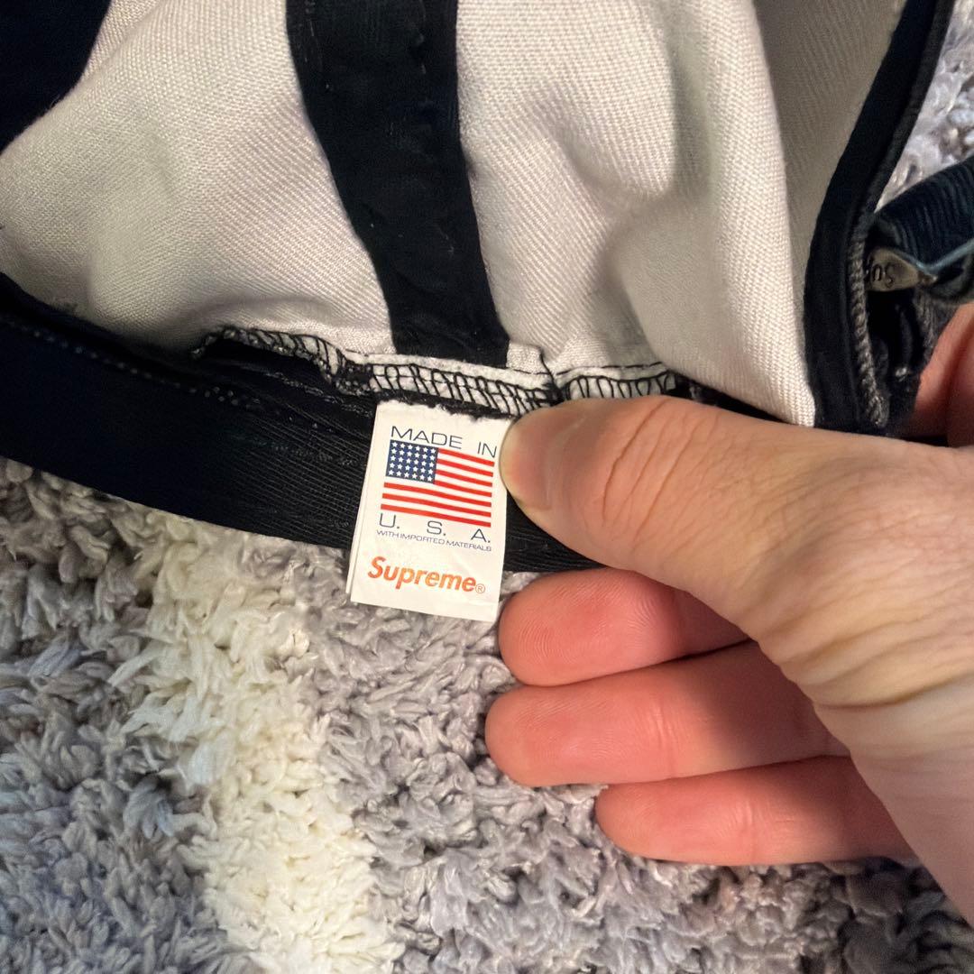 Supreme Sロゴブラックキャップ　値下げ対応あり