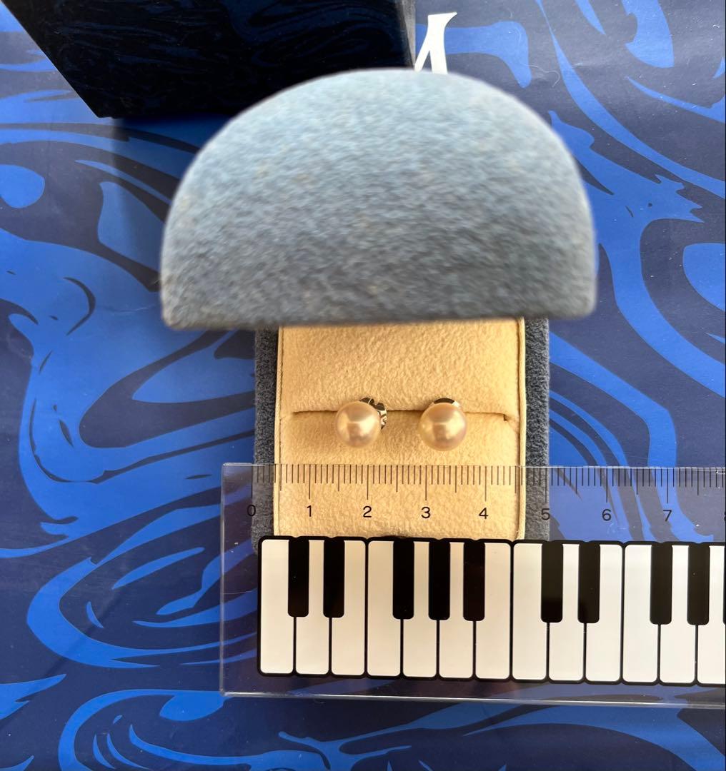 R*u様 MIKIMOTO 真珠 スタッドピアス 約8mm