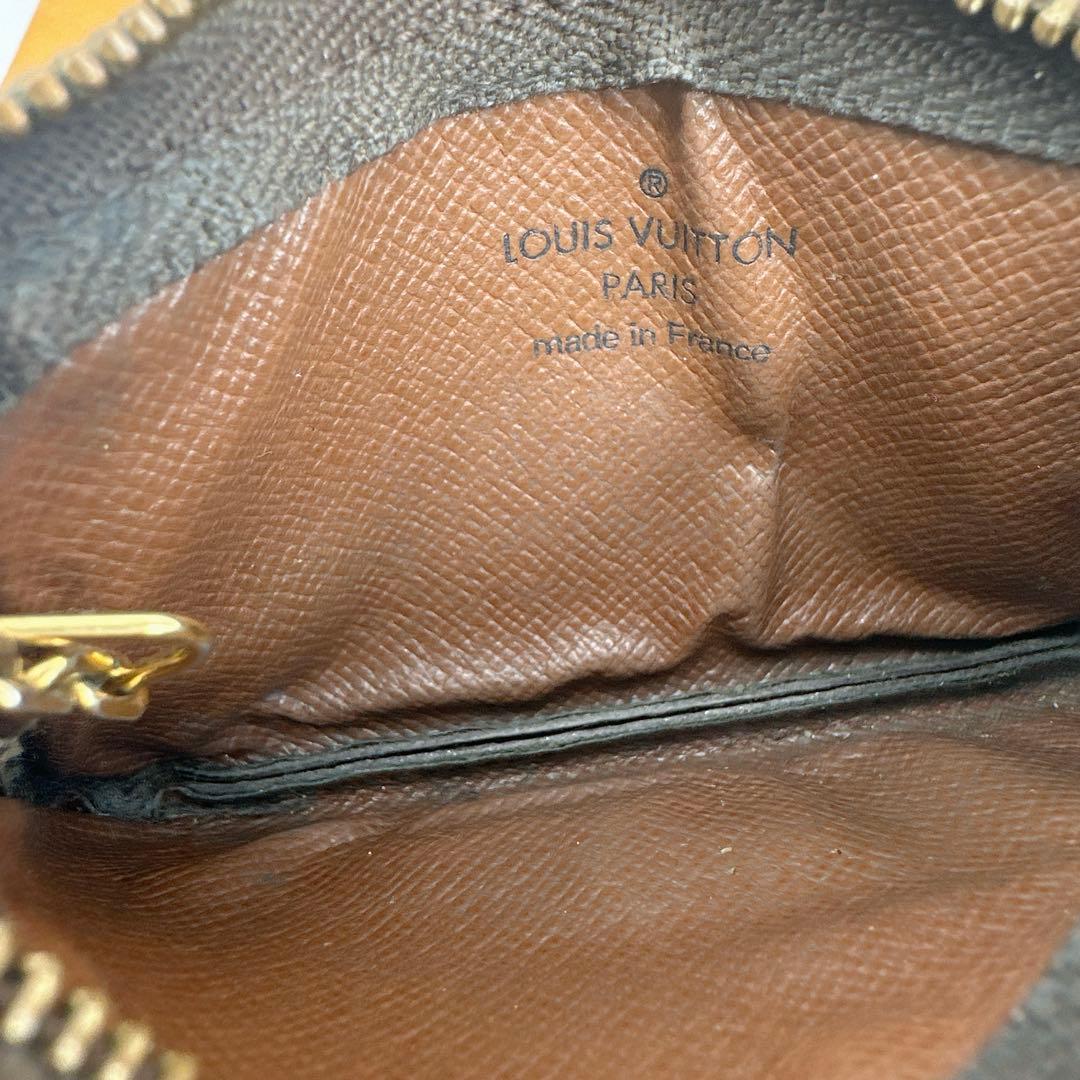 保存袋　ルイヴィトン　モノグラム　ポシェットクレ　キーケース　シリアル