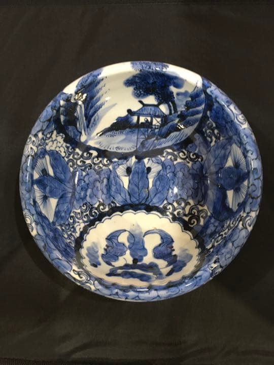 染付　古伊万里　鉢