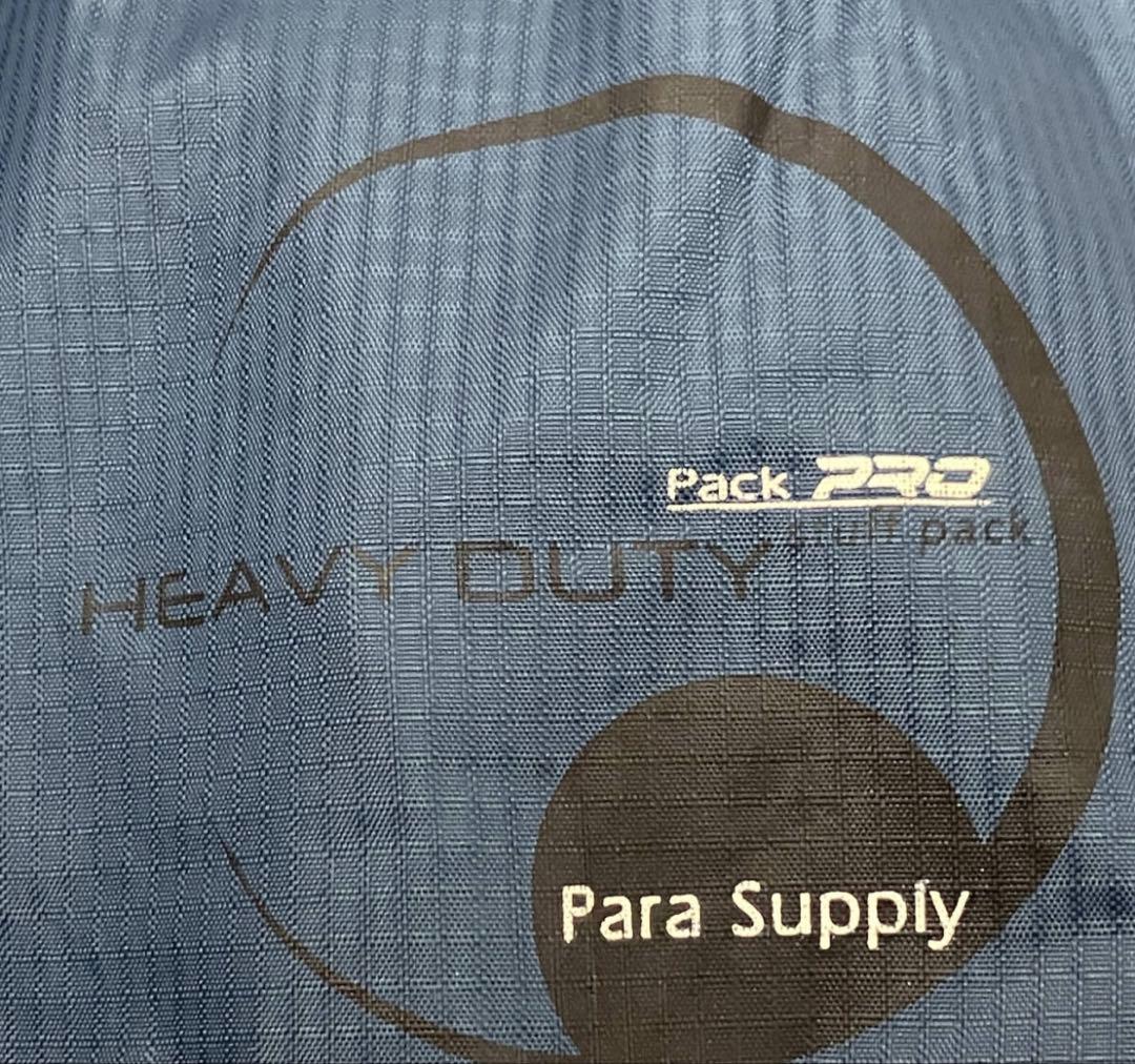旅行かばん・小分けバッグ Para Supply HEAVY DUTY stuff pack