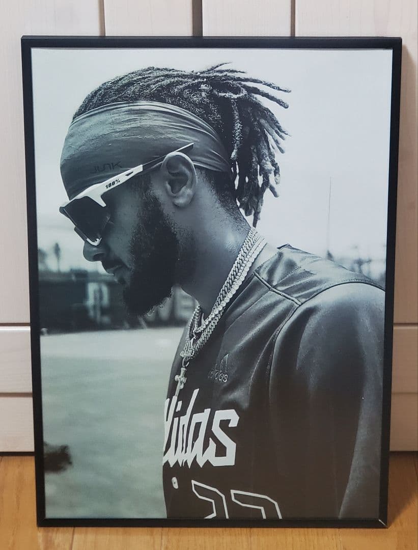 ごるご パドレス タティスJr A3ポスターフレーム付き⑤&A4セット