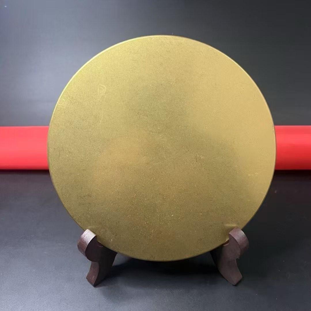 銅鏡 龍鳳鏡 家 玄関 リビング 装飾品 工芸品 置物