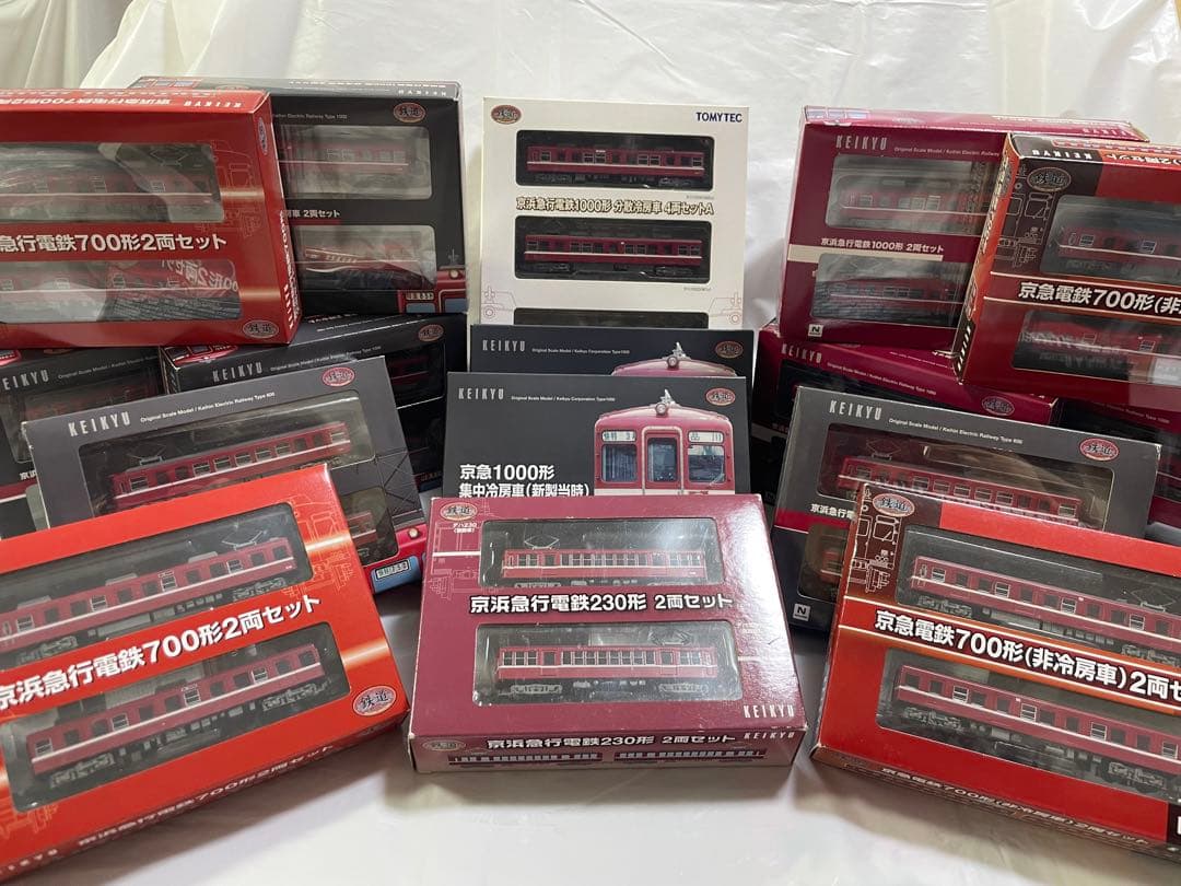 鉄道コレクション　京急百貨店限定品シリーズ16箱・34両セット
