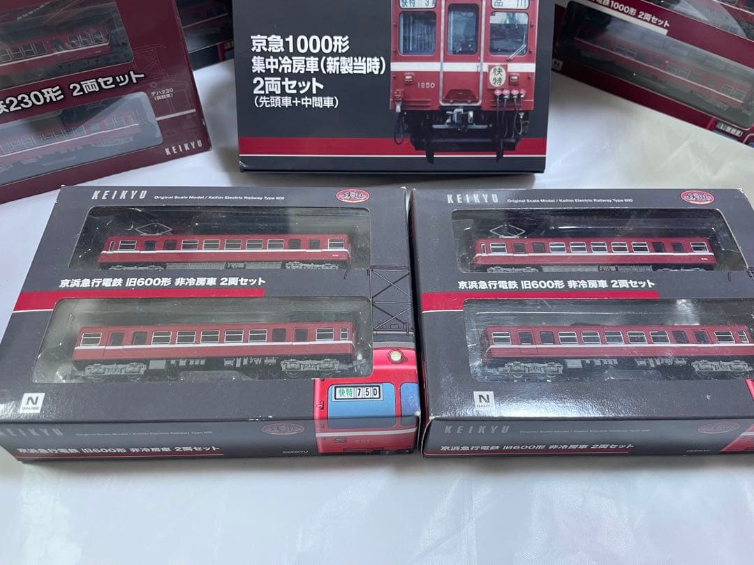 鉄道コレクション　京急百貨店限定品シリーズ16箱・34両セット