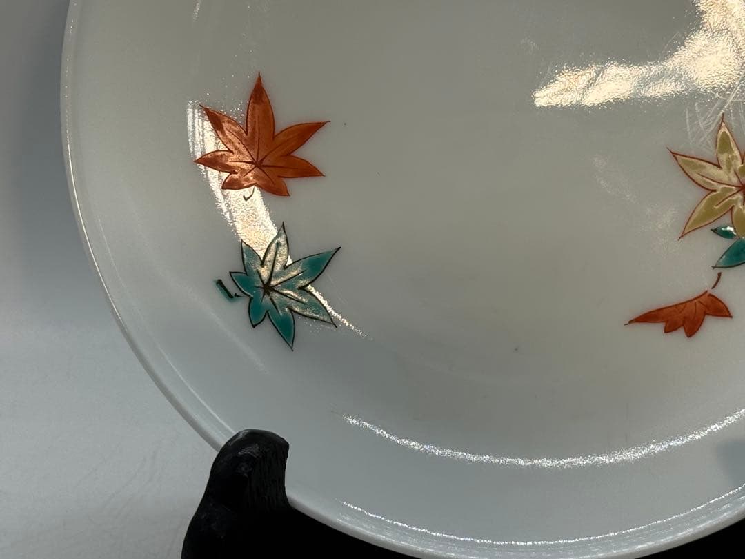 柿右衛門　14代　紅葉紋　お皿　送料込み251210