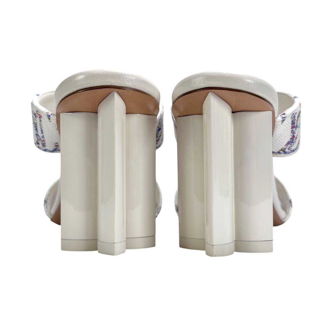 美品 LOUIS VUITTON シルエット ミュール モノグラム 37