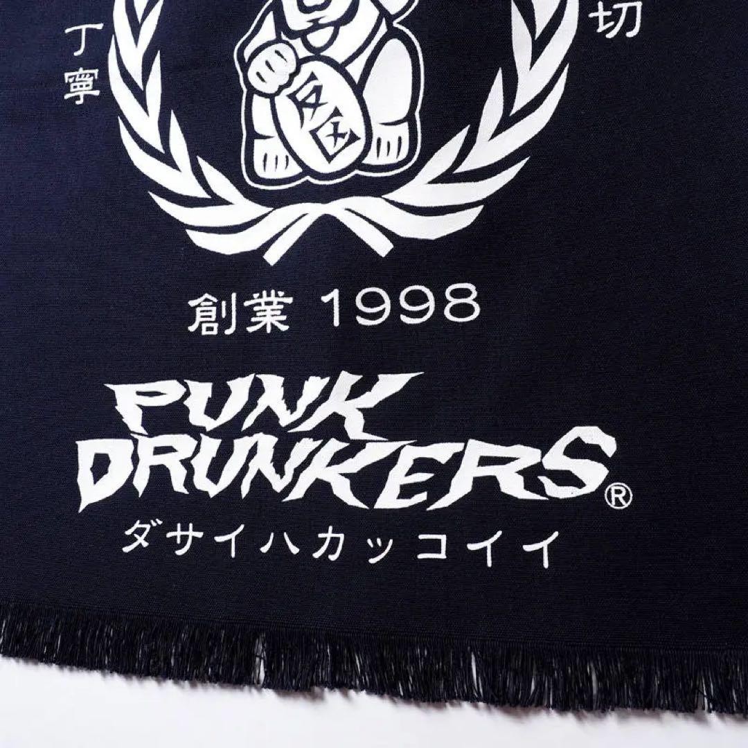 【新品未使用】パンクドランカーズ　招き猫の前掛け　インディゴ　激レア
