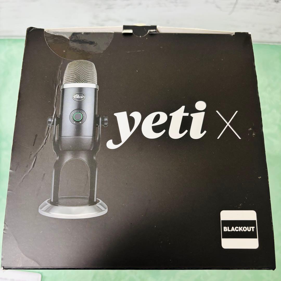 Blue Yetix フラグシップUSBコンデンサーマイク　専用箱付　ブラック