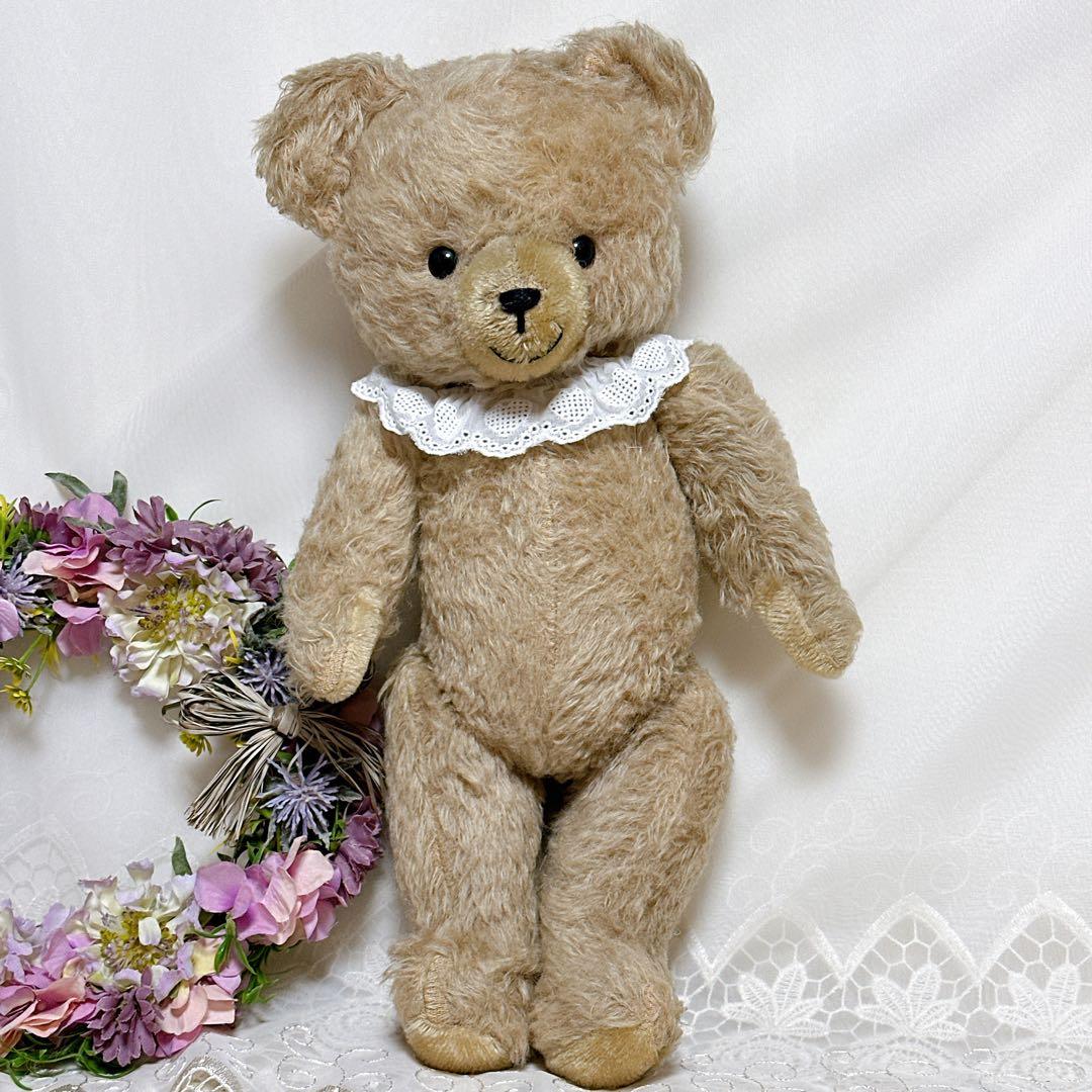 ぽぽ 様✨レア✨❤️にっこり可愛いアンティークベア❤️